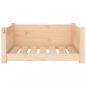 Preview: Hundebett 65,5x50,5x28 cm Massivholz Kiefer