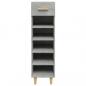 Preview: Schuhschrank Betongrau 30x35x105 cm Holzwerkstoff