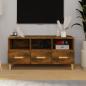 Preview: ARDEBO.de - TV-Schrank Räuchereiche 102x36x50 cm Holzwerkstoff