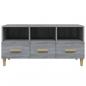 Preview: TV-Schrank Grau Sonoma 102x36x50 cm Holzwerkstoff