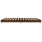 Preview: Bettgestell Braun Eichen-Optik 120x200 cm Holzwerkstoff