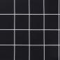 Preview: Palettenkissen Schwarz Karomuster 60x60x12 cm Stoff