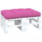 Preview: Palettenkissen Rosa 120x80x12 cm Stoff