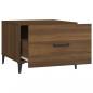 Preview: Couchtische Metallbeine 2 Stk. Braun Eichen-Optik 50x50x40 cm