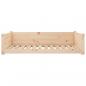 Preview: Hundebett 105,5x75,5x28 cm Massivholz Kiefer
