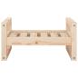 Preview: ARDEBO.de - Hundebett 55,5x45,5x28 cm Massivholz Kiefer