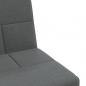 Preview: Schlafsofa in L-Form Dunkelgrau 255x140x70 cm Stoff