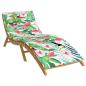 Preview: Sonnenliegen-Auflage Mehrfarbig 180x60x4 cm Oxford-Gewebe