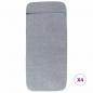 Preview: Strandtücher 4 Stk. Grau 60x135 cm Stoff 400 GSM
