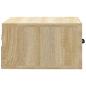 Preview: Wand-Nachttisch Sonoma-Eiche 35x35x20 cm