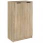 Preview: Schuhschrank Sonoma-Eiche 59x35x100 cm Holzwerkstoff