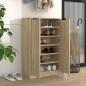 Preview: Schuhschrank Sonoma-Eiche 59x35x100 cm Holzwerkstoff