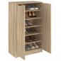Preview: Schuhschrank Sonoma-Eiche 59x35x100 cm Holzwerkstoff