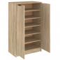 Preview: Schuhschrank Sonoma-Eiche 59x35x100 cm Holzwerkstoff