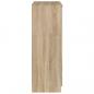 Preview: Schuhschrank Sonoma-Eiche 59x35x100 cm Holzwerkstoff