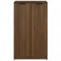 Preview: Schuhregal Braun Eichen-Optik 59x35x100 cm Holzwerkstoff