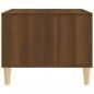 Preview: Couchtisch Braun Eichen-Optik 60x50x40 cm Holzwerkstoff