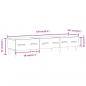 Preview: TV-Schrank Grau Sonoma 150x34,5x30 cm Holzwerkstoff
