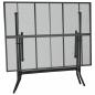 Preview: Gartentisch Klappbar Anthrazit 110x80x72 cm Stahlgitter