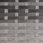 Preview: Gartenbank 2-Sitzer mit Kissen Grau Poly Rattan