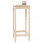 Preview: Bartisch 50x50x110 cm Massivholz Kiefer