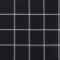 Preview: Gartenstuhl-Kissen 6 Stk. Schwarz Karomuster 50x50x3 cm Stoff