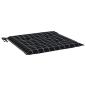 Preview: Gartenstuhl-Kissen 6 Stk. Schwarz Karomuster 50x50x3 cm Stoff