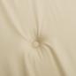Preview: Hochlehner-Auflagen 6 Stk. Beige Oxford-Gewebe