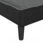 Preview: Schlafsofa in L-Form Dunkelgrau 255x140x70 cm Stoff