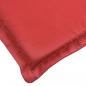 Preview: Sonnenliegen-Auflage Rot 180x60x3 cm Oxford-Gewebe