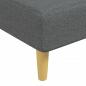 Preview: Chaiselongue Dunkelgrau Stoff
