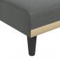 Preview: Chaiselongue Dunkelgrau Stoff