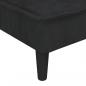 Preview: Chaiselongue Schwarz Samt