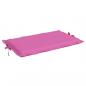 Preview: Sonnenliegen-Auflage Rosa Oxford-Gewebe