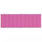 Preview: Sonnenliegen-Auflage Rosa Oxford-Gewebe
