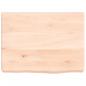 Preview: Wandregal 40x30x(2-6) cm Massivholz Eiche Unbehandelt