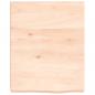 Preview: Wandregal 40x50x(2-6) cm Massivholz Eiche Unbehandelt