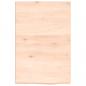 Preview: Wandregal 40x60x(2-4) cm Massivholz Eiche Unbehandelt
