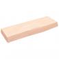 Preview: Wandregal 60x20x6 cm Massivholz Eiche Unbehandelt