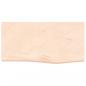 Preview: Wandregal 60x30x2 cm Massivholz Eiche Unbehandelt