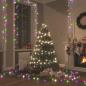 Preview: ARDEBO.de - LED-Lichterkette mit 1000 LEDs Pastell Mehrfarbig 100 m PVC