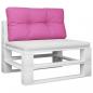 Preview: Palettenkissen Rosa 80x40x12 cm Stoff