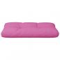 Preview: Palettenkissen Rosa 80x40x12 cm Stoff