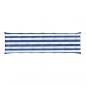 Preview: Gartenbank-Auflage Blau&Weiß Gestreift 200x50x7 cm Stoff