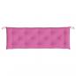 Preview: Gartenbank-Auflagen 2 Stk. Rosa 150x50x7 cm Stoff
