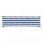 Preview: Gartenbank-Auflagen 2 Stk. Blau&Weiß Gestreift 200x50x7cm Stoff