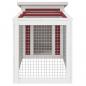 Preview: Kaninchenstall Mokka 100,5x54x55 cm Massivholz Kiefer