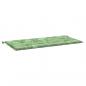 Preview: Gartenbank-Auflage Blattmuster 100x50x3 cm Oxford-Gewebe