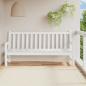 Preview: ARDEBO.de - Gartenbank-Auflage Blattmuster 200x50x3 cm Stoff