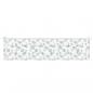 Preview: Gartenbank-Auflage Blattmuster 200x50x3 cm Stoff